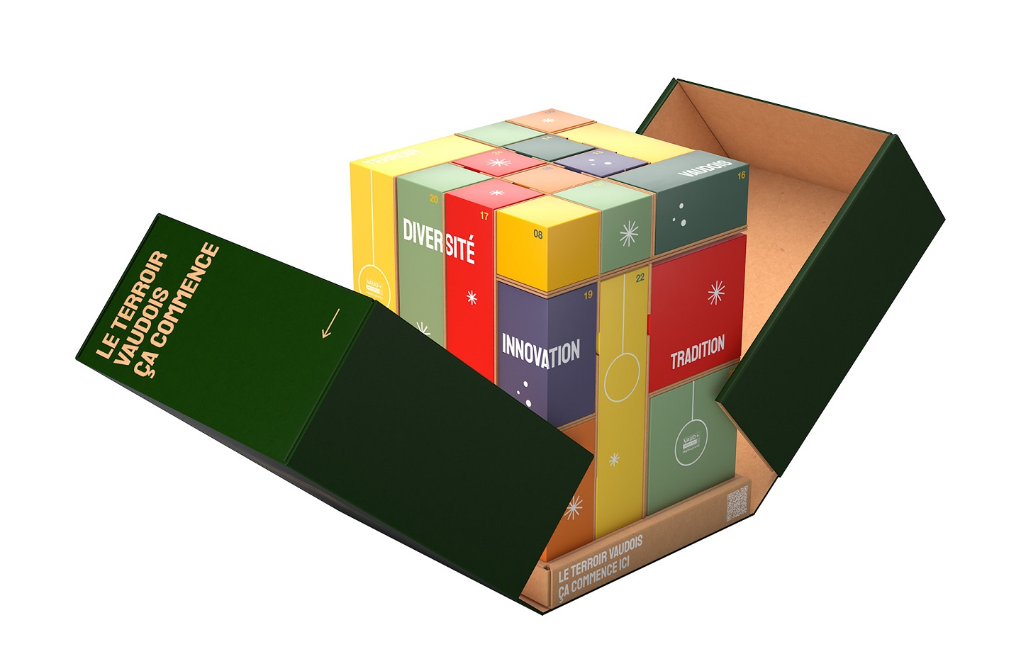 Calendrier Vaud Promotion réalisé par la Fondation Polyval